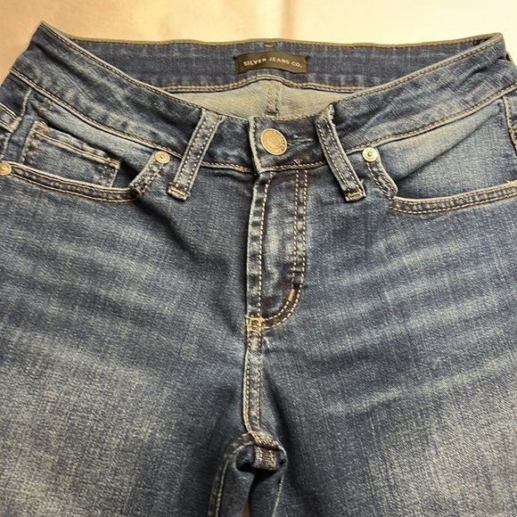 Silver Jeans Suki Slim Boot Mid Rise Size 27 - Picture 15 of 16